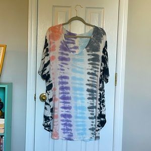 Torrid Super Soft Tie Dye Tunic Top (4X)